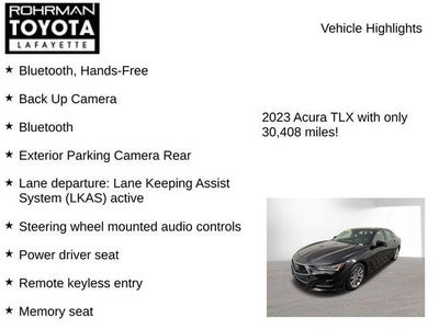2023 Acura TLX Base