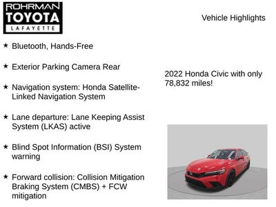 2022 Honda Civic Sport Touring