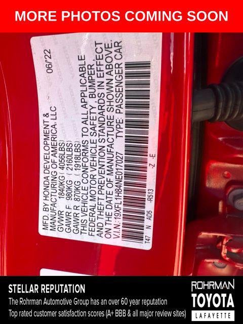 2022 Honda Civic Sport Touring