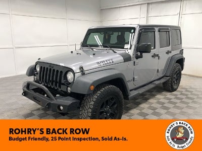 2017 Jeep Wrangler Unlimited Sport