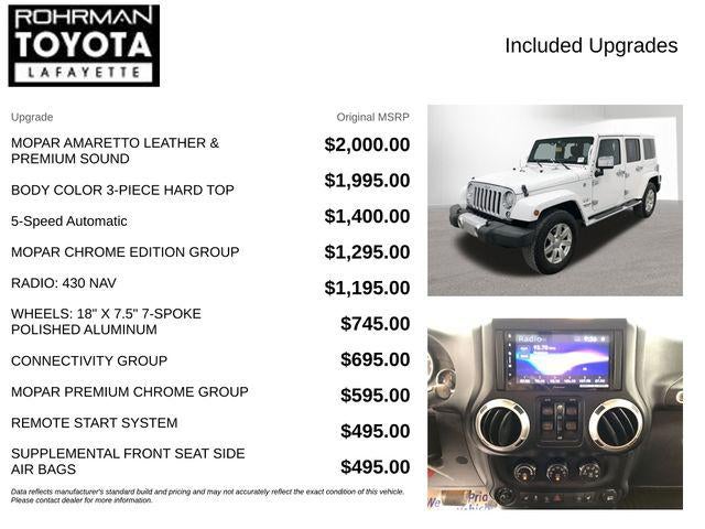 2017 Jeep Wrangler Unlimited Sahara