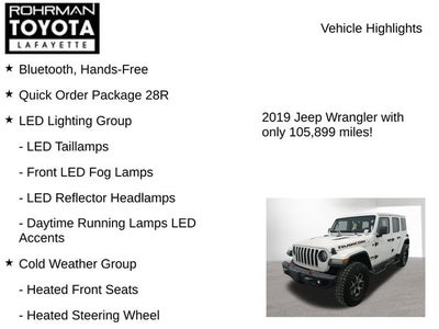 2019 Jeep Wrangler Unlimited Rubicon