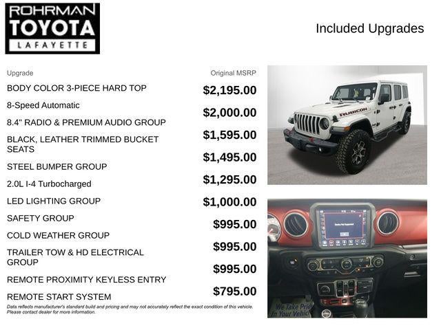 2019 Jeep Wrangler Unlimited Rubicon