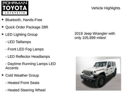2019 Jeep Wrangler Unlimited Rubicon