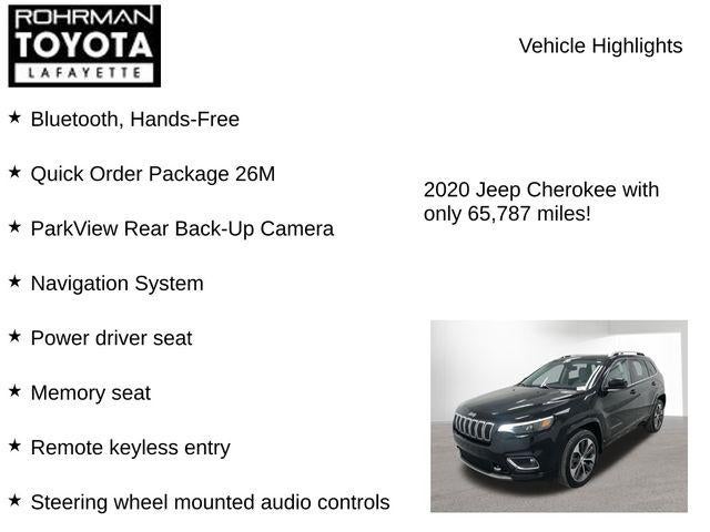 2020 Jeep Cherokee Overland
