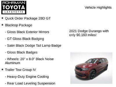 2021 Dodge Durango GT