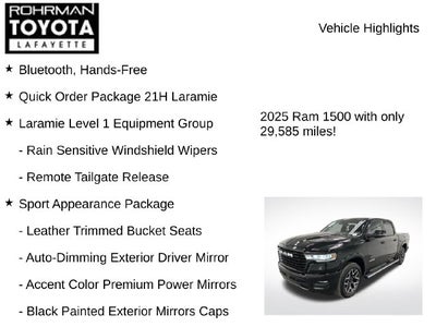 2025 RAM 1500 Laramie