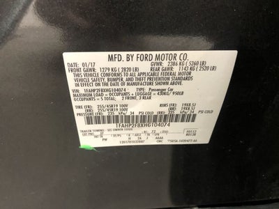 2017 Ford Taurus Limited