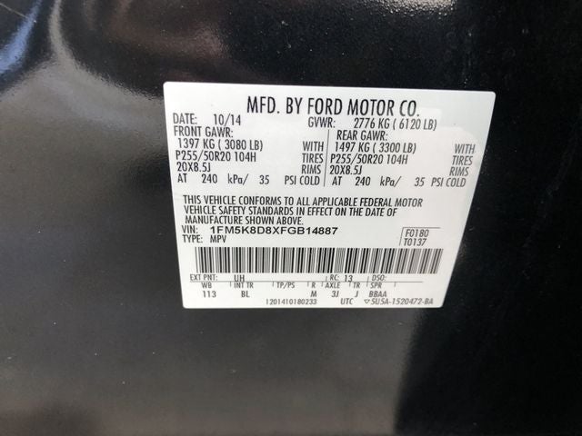 2015 Ford Explorer XLT