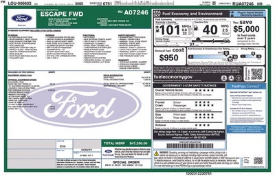 2024 Ford Escape Base
