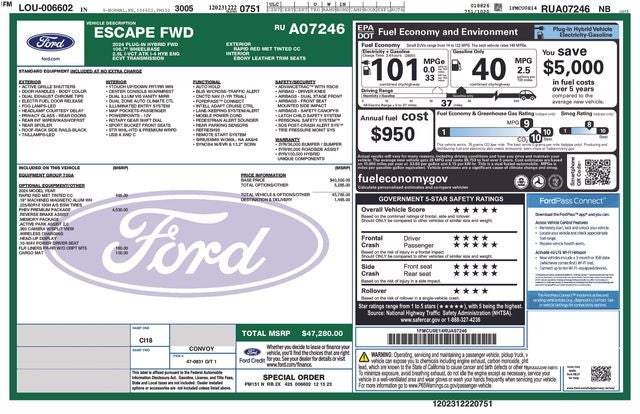 2024 Ford Escape Base