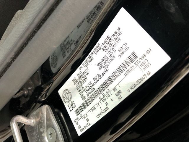 2018 Ford Escape Titanium