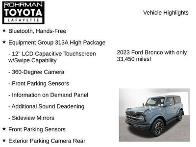 2023 Ford Bronco Outer Banks
