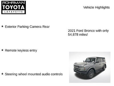 2021 Ford Bronco Big Bend