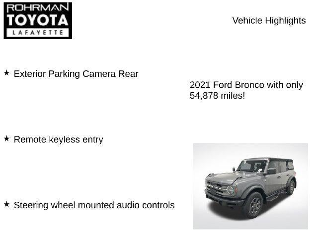 2021 Ford Bronco Big Bend