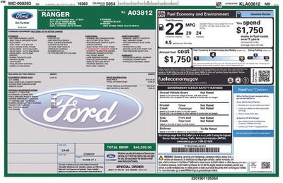 2019 Ford Ranger XLT