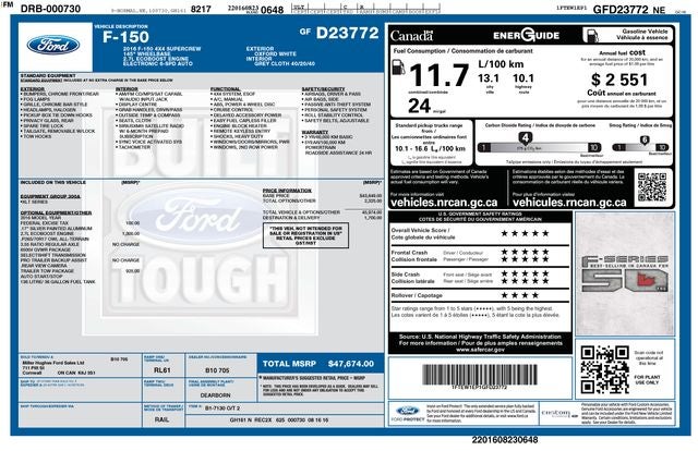 2016 Ford F-150 XLT