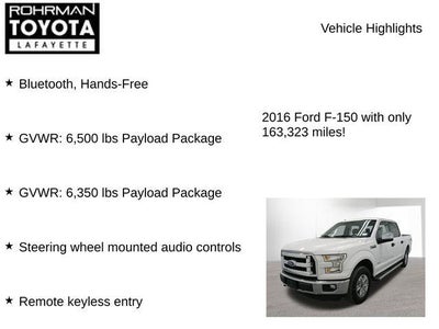 2016 Ford F-150 XLT
