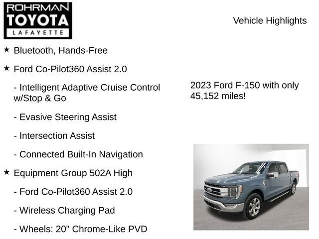 2023 Ford F-150 Lariat