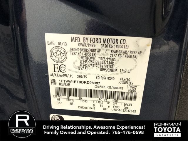 2013 Ford F-150 XLT