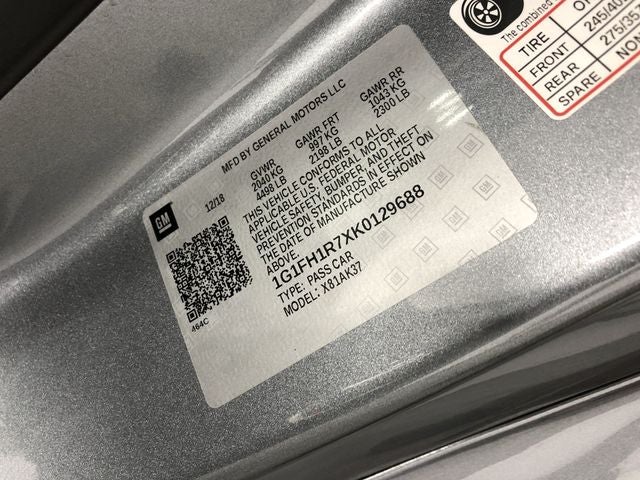 2019 Chevrolet Camaro SS 2SS