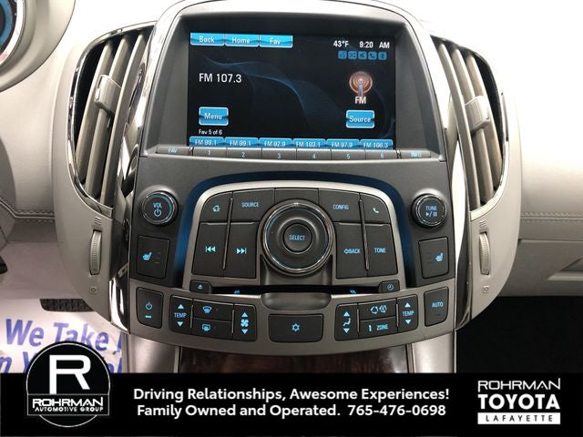 2012 Buick LaCrosse Leather Group