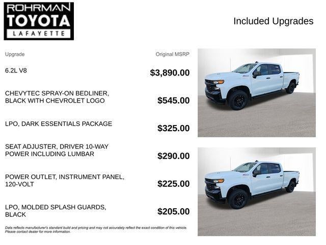 2022 Chevrolet Silverado LTD Custom Trail Boss