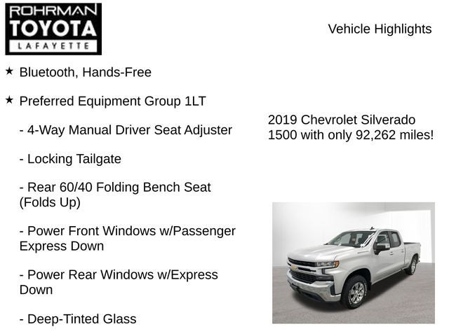 2019 Chevrolet Silverado LT