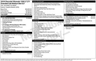 2018 Chevrolet Silverado LT LT2