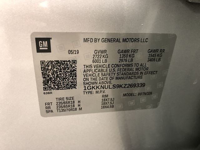 2019 GMC Acadia SLT-1