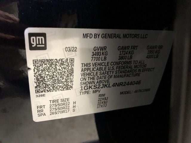 2022 GMC Yukon XL Denali