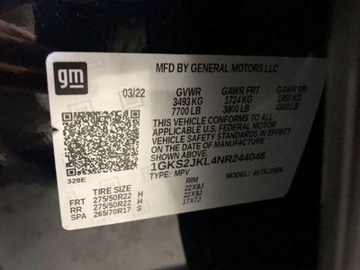 2022 GMC Yukon XL Denali