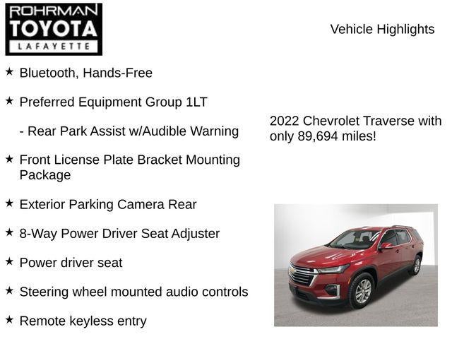 2022 Chevrolet Traverse LT 1LT