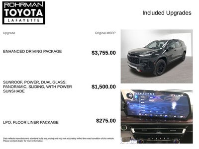 2024 Chevrolet Traverse Z71