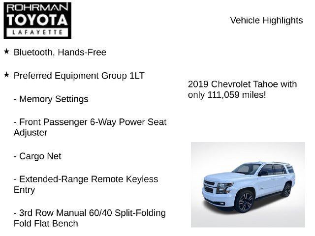 2019 Chevrolet Tahoe LT