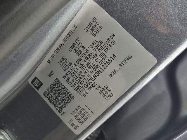 2022 GMC Canyon Elevation