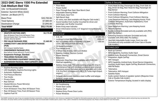 2023 GMC Sierra Pro