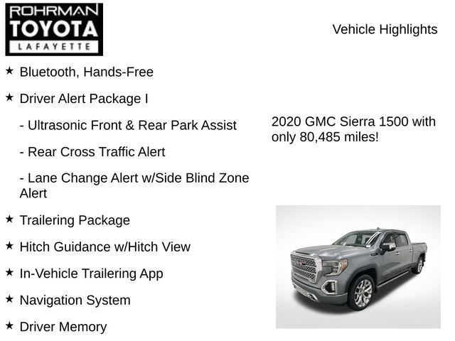 2020 GMC Sierra Denali
