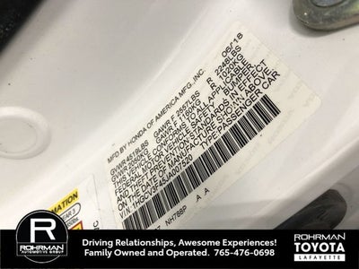 2018 Honda Accord EX