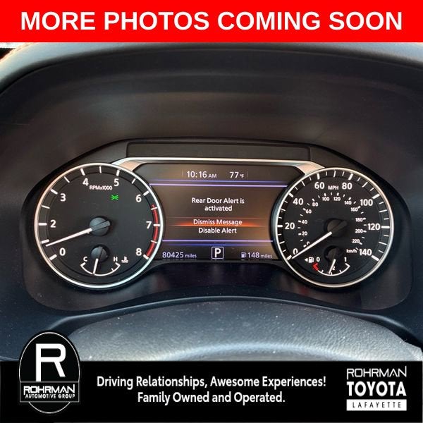 2019 Nissan Altima 2.5 SR