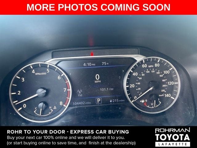 2020 Nissan Altima 2.5 SR