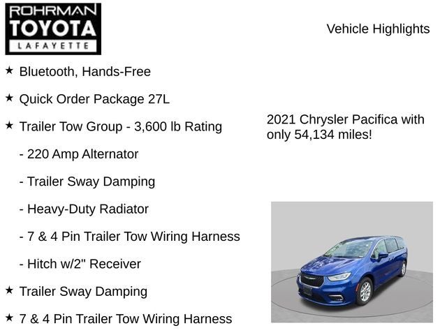 2021 Chrysler Pacifica Touring L