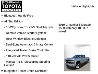 2019 Chevrolet Silverado 1500 LD LT