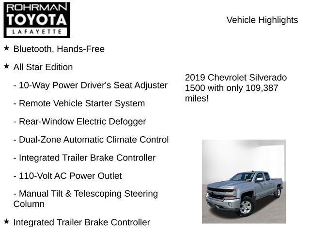 2019 Chevrolet Silverado 1500 LD LT