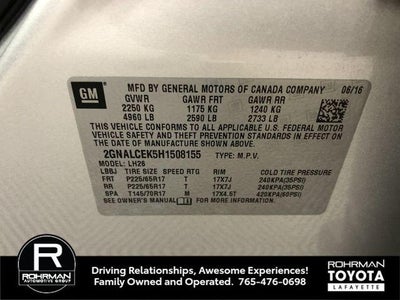2017 Chevrolet Equinox LT