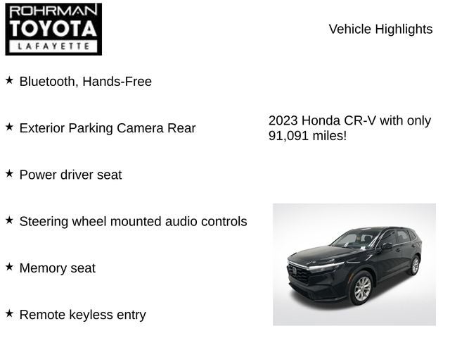 2023 Honda CR-V EX-L