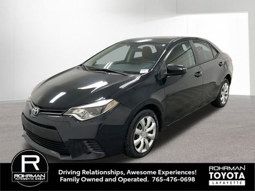 2016 Toyota COROLLA LE