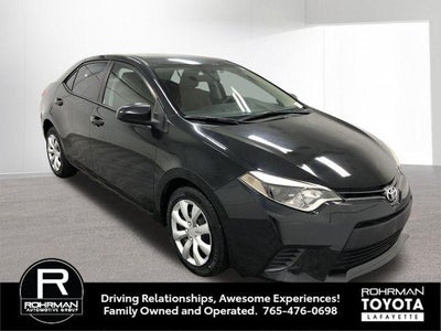 2016 Toyota COROLLA LE