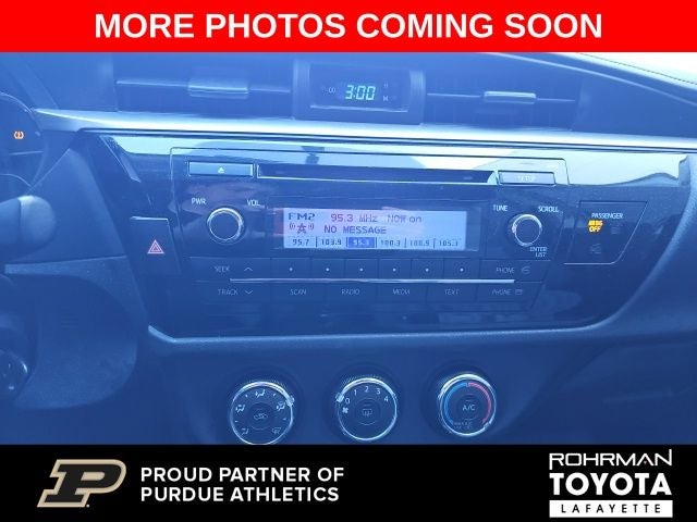 2014 Toyota COROLLA L