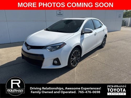 2016 Toyota COROLLA S Plus